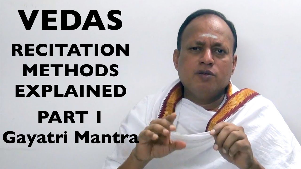 P1 Vedic Recitation Methods Explained | Introduction | Samhita & Pada Patha | Sri K. Suresh