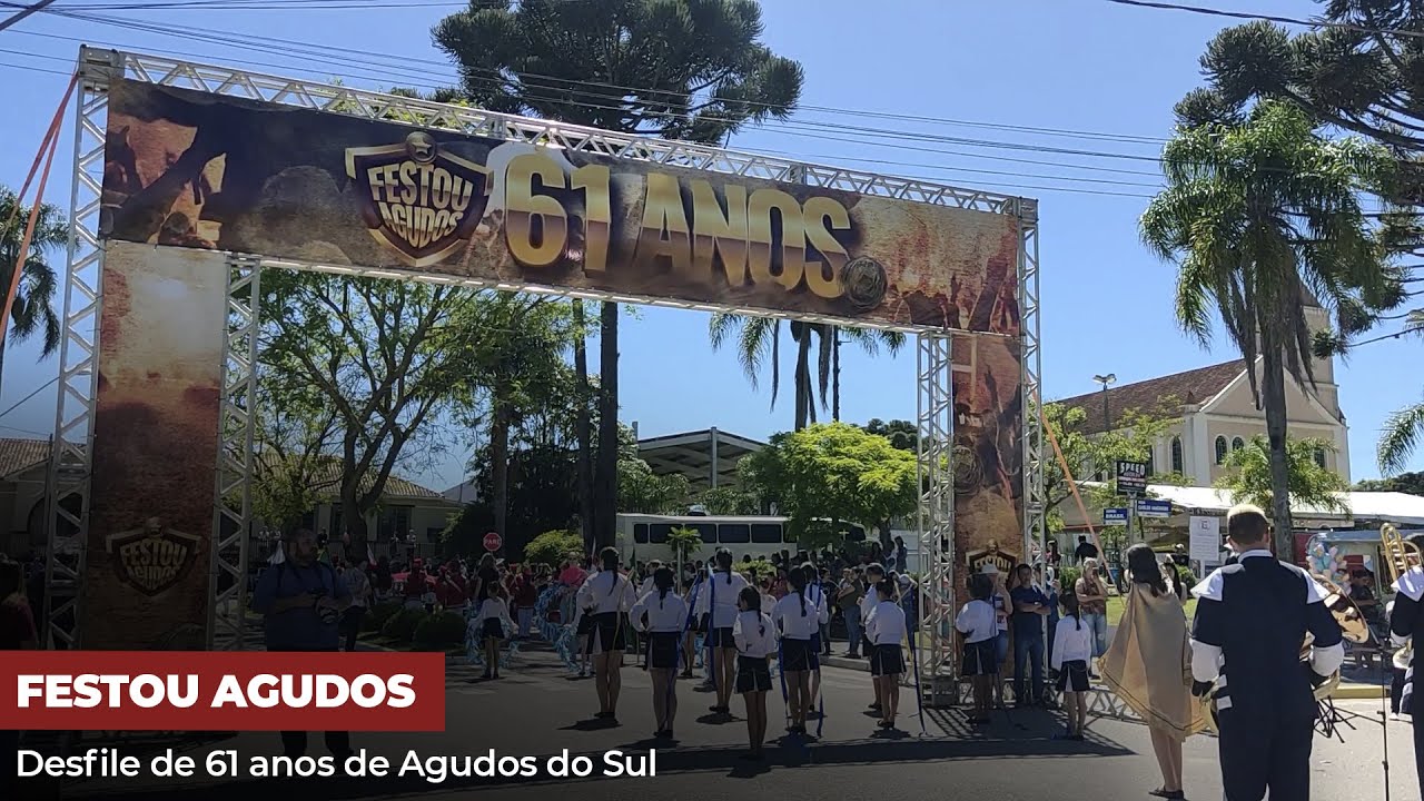 Desfile de 61 anos de Agudos do Sul