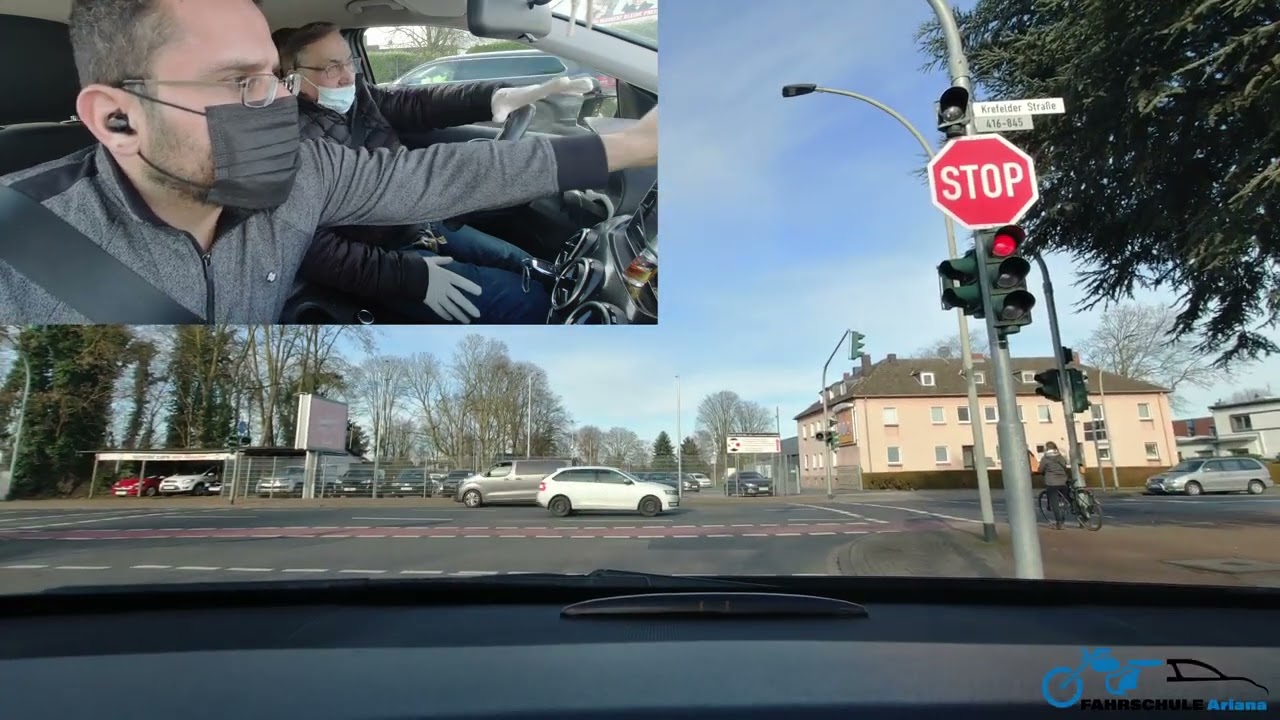 (69) Fahrstunde vor der Praktische Prüfung mit Manfred