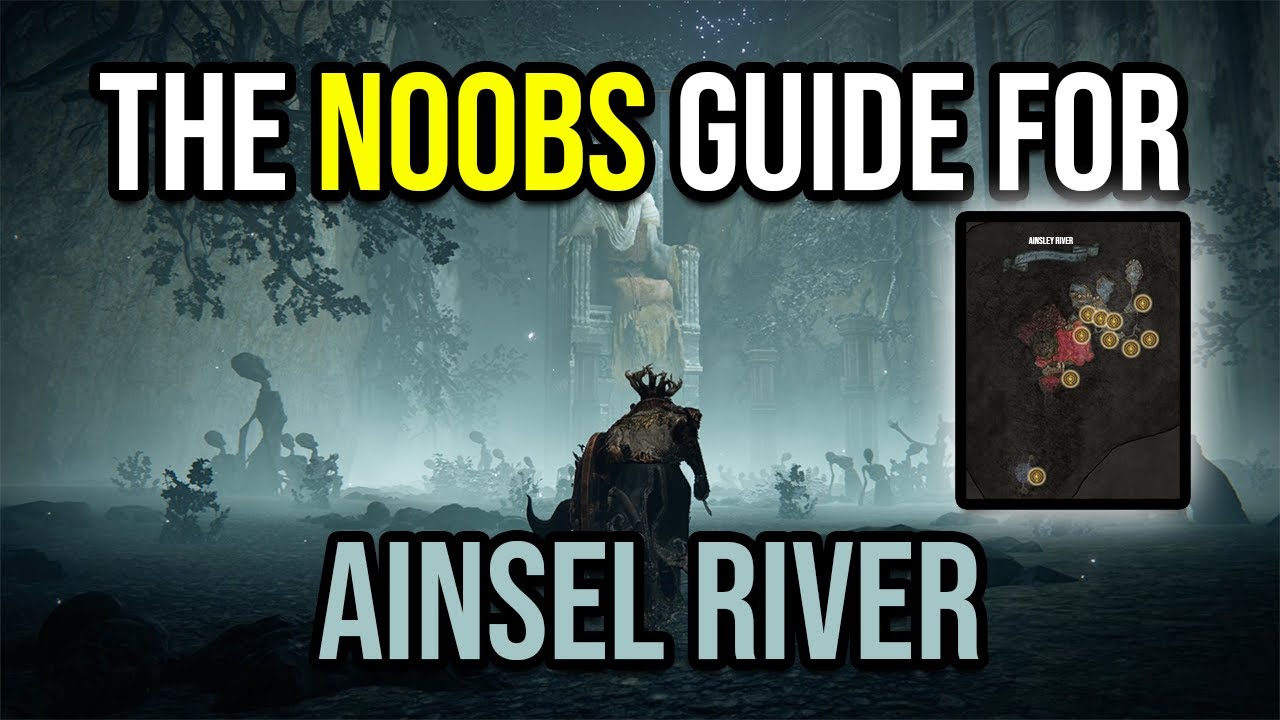 Elden Ring : Every Grace Site in Ainsel River || Walkthrough