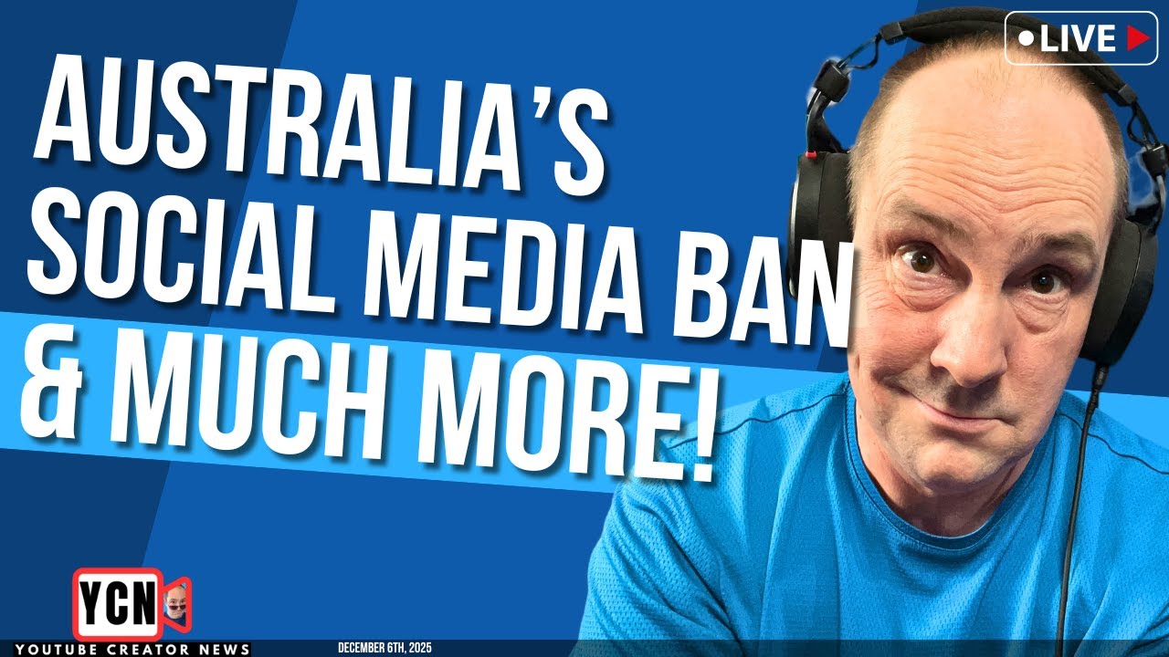 Australia's Social Media Ban, YouTube Recap and More! - YouTube Creator News LIVE