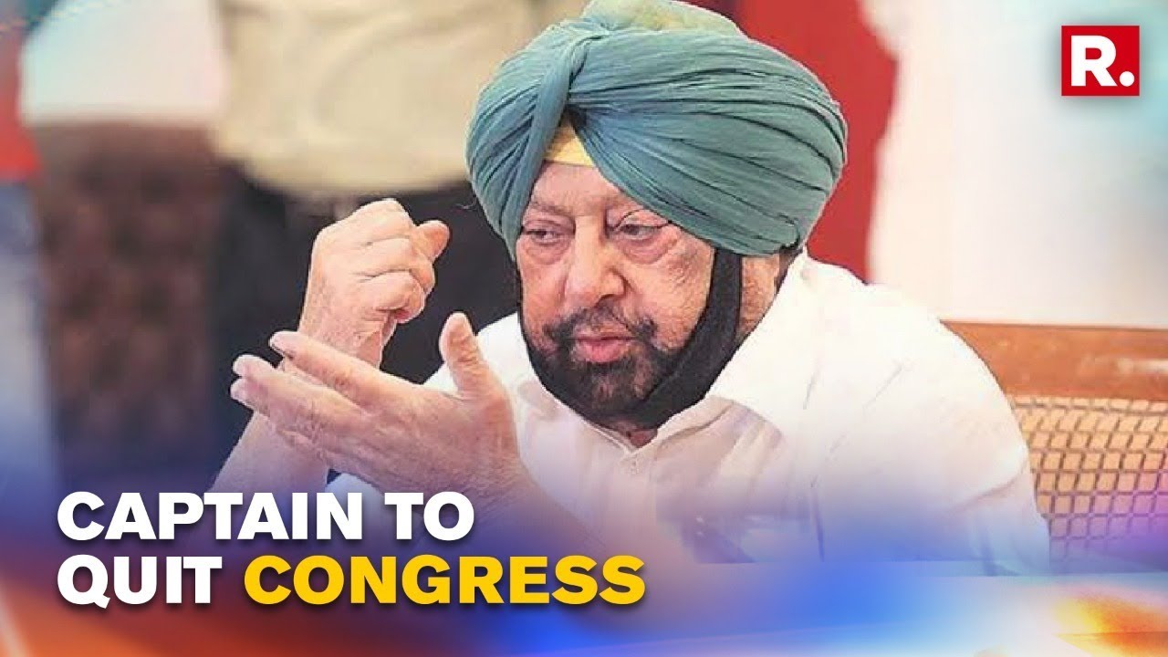 Captain Amarinder Singh To Quit Congress, Says 'Can't Stay In Party Anymore'