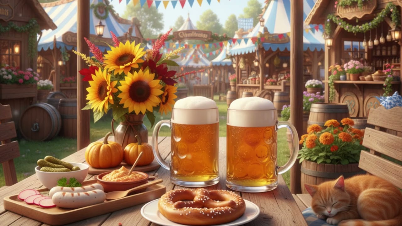 🍂 Cozy Oktoberfest Lofi | 🎃 Autumn Vibes & Relaxing Study Music 🎶