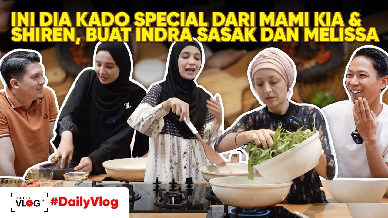 SERU BANGET!! KIA SHIREEN DIAJAK NGULEK MASAKAN TRADISIONAL SAMA ORANG BULE