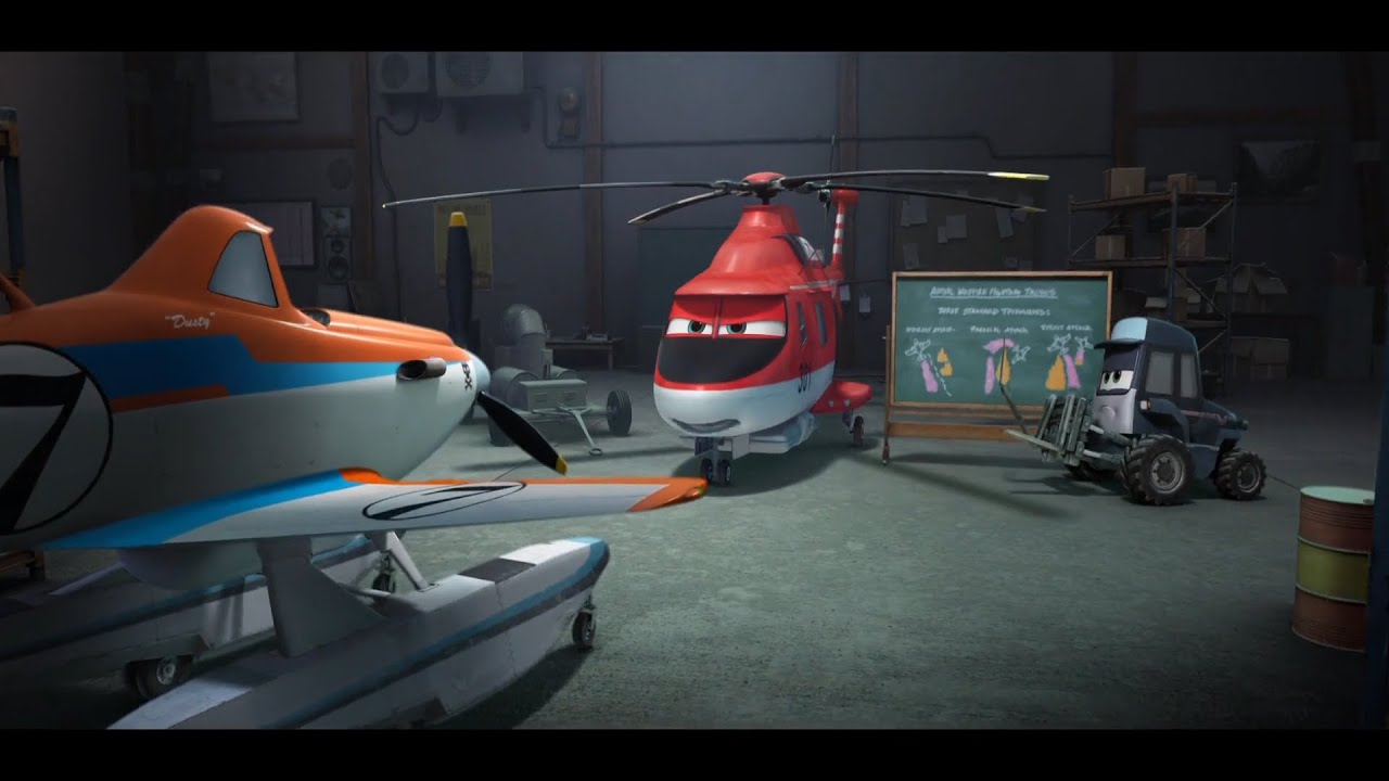 Planes: Fire and Rescue - Blade trains Dusty + good news
