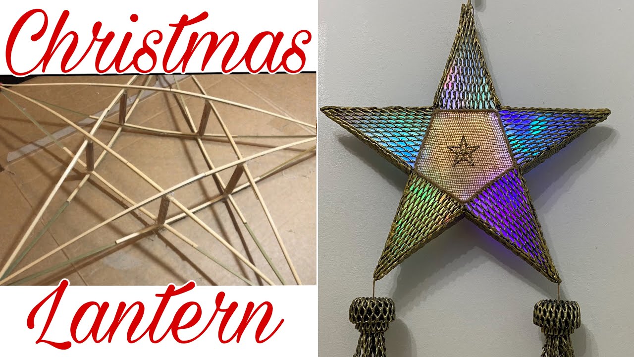 DIY PAROL || PHILIPPINE CHRISTMAS LANTERN || FILIPINO CHRISTMAS LANTERN