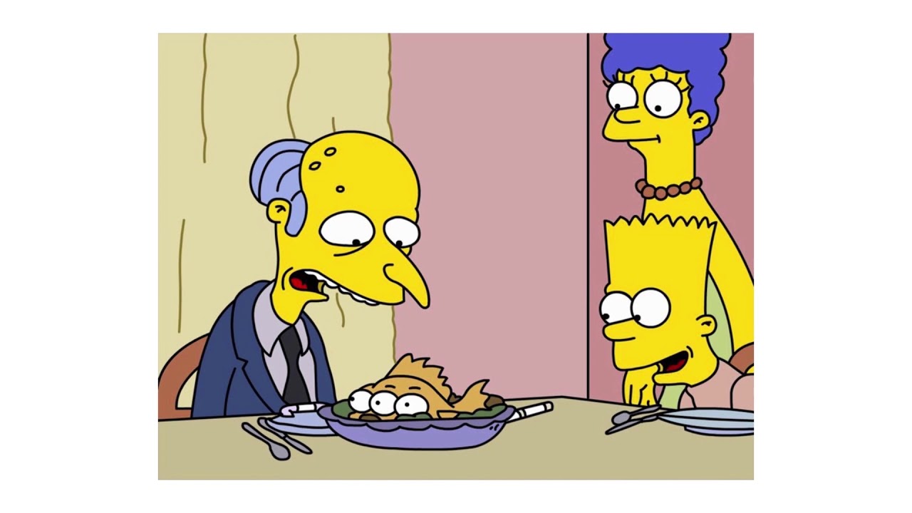 How does Marge get Mr. Burns to 