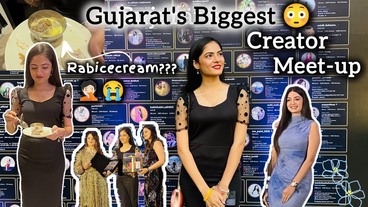 Gujarat's Biggest creator meet-up in Ahmedabad 🤩✨