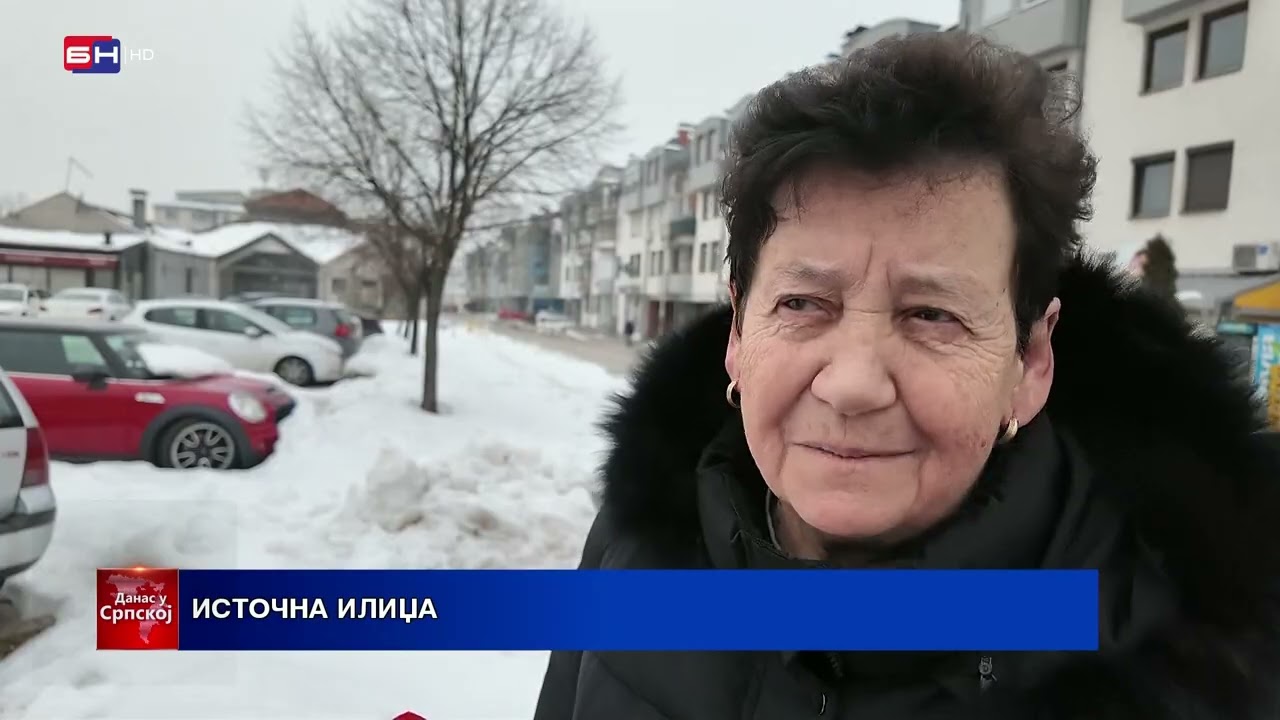 DANAS U SRPSKOJ: Zaleđene pješačke staze u I. Sarajevu! Napadnut snimatelj BN Televizije!