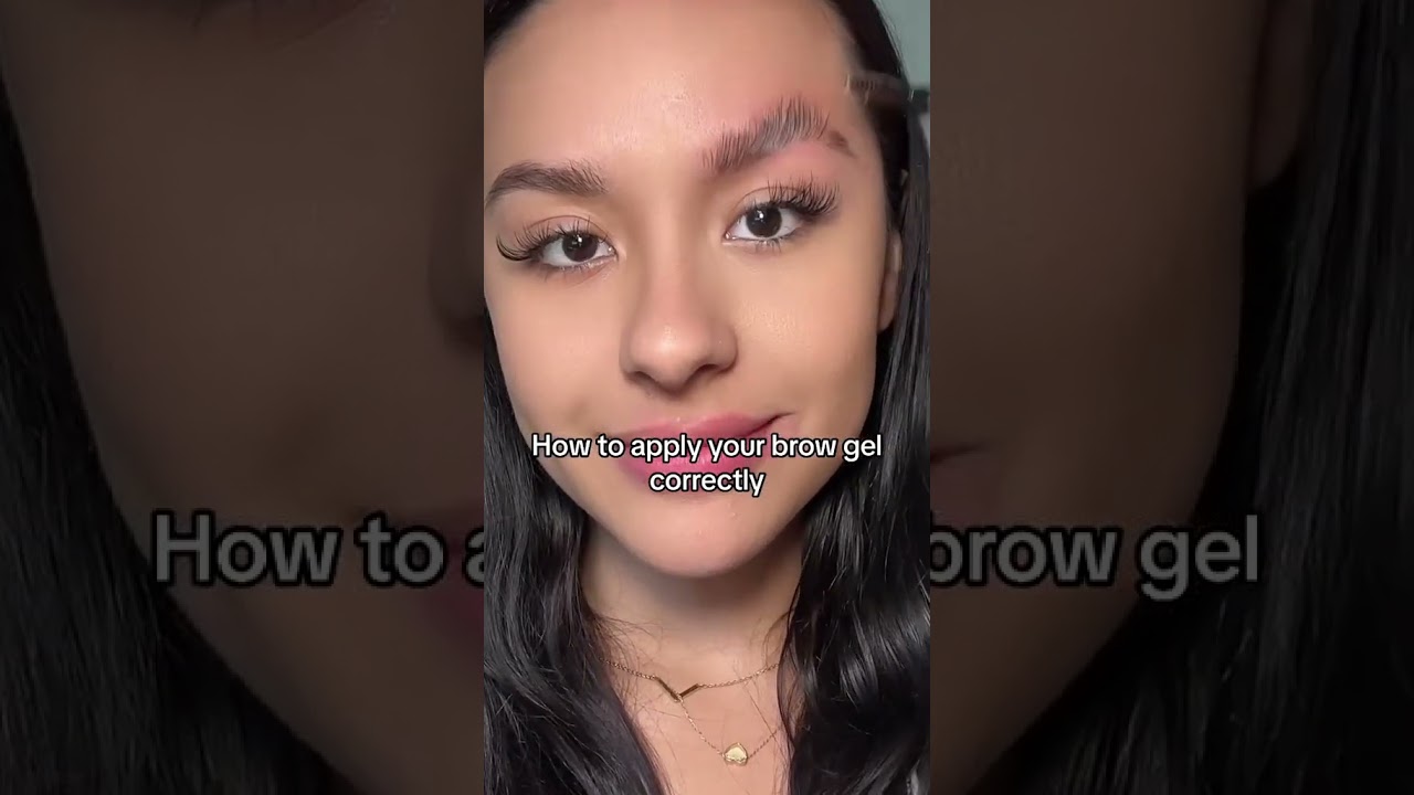 Как наносить гель для бровей! #гельдлябровей #урокибровей #IPSY