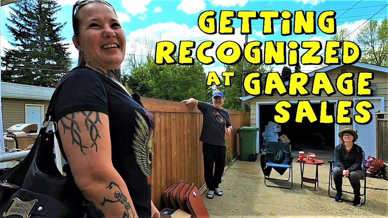 Ep663:  We Found Garage Sale GOLD And Got Recognized Doing It!!  😮😮😆