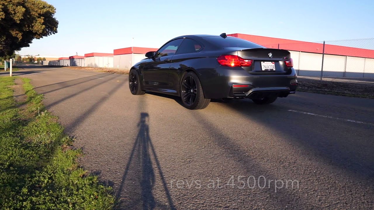 BMW M4 MagnaFlow vs Stock exhaust