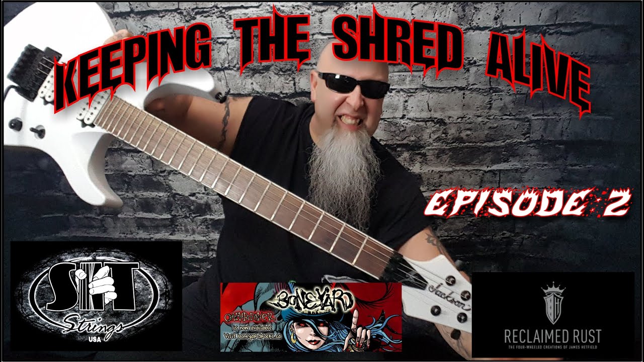 KEEPING THE SHRED ALIVE 2 Dave Mustaine - Gibson,  Pappa Het Hot Rods, #keepingtheshredalive #swola
