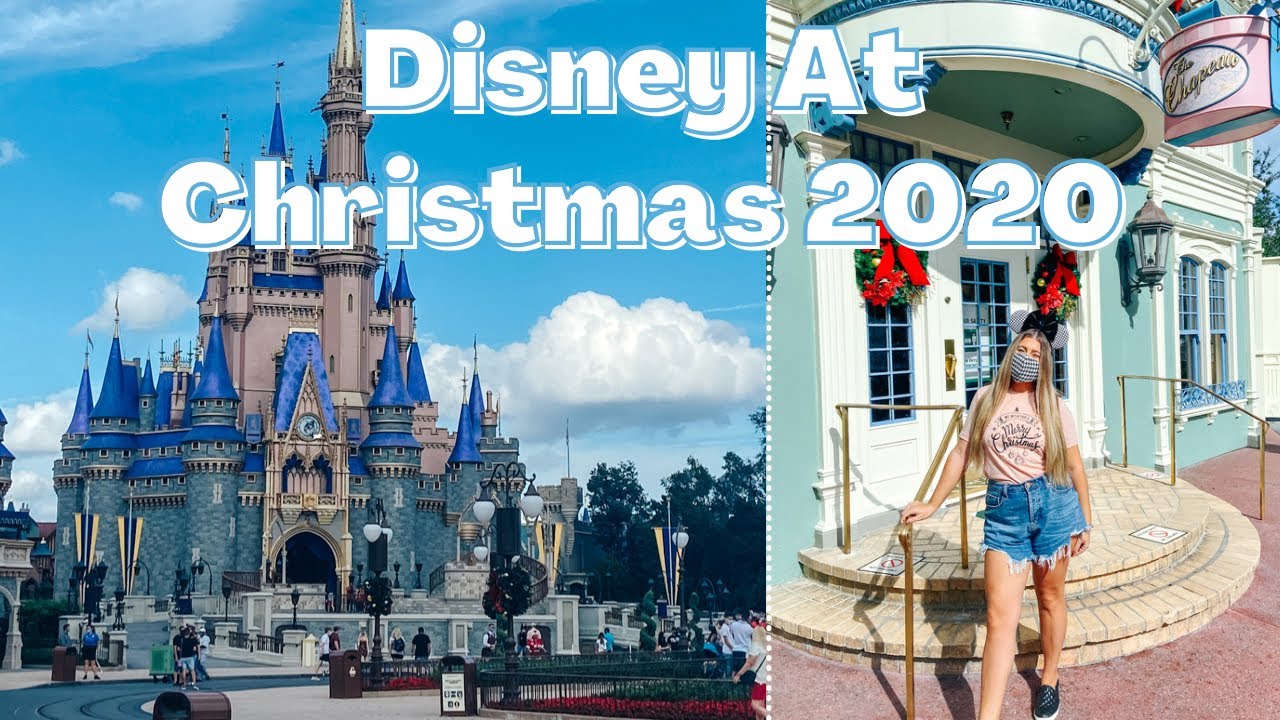 Visiting Disney at Christmas 2020