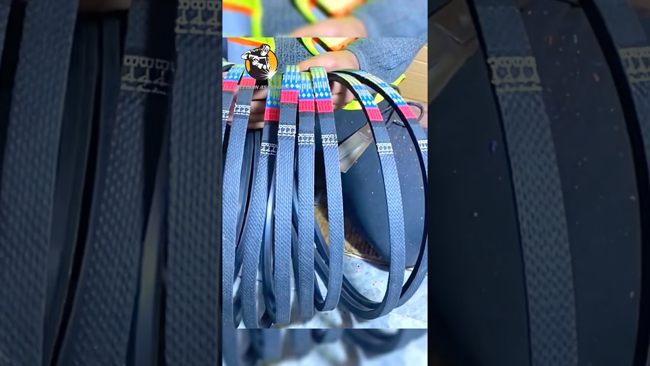 Incredible Mass Production of V-Belt