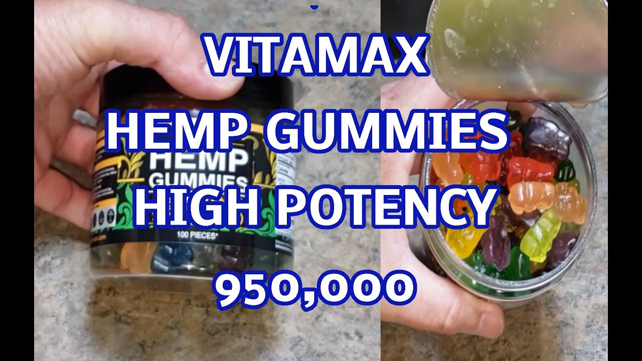 Tasty and helps me sleep, Vitamax Hemp Gummies &ndash; High Potency 950,000