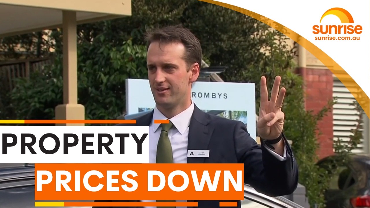 Property prices plummet as auction clearance rates crash | Sunrise