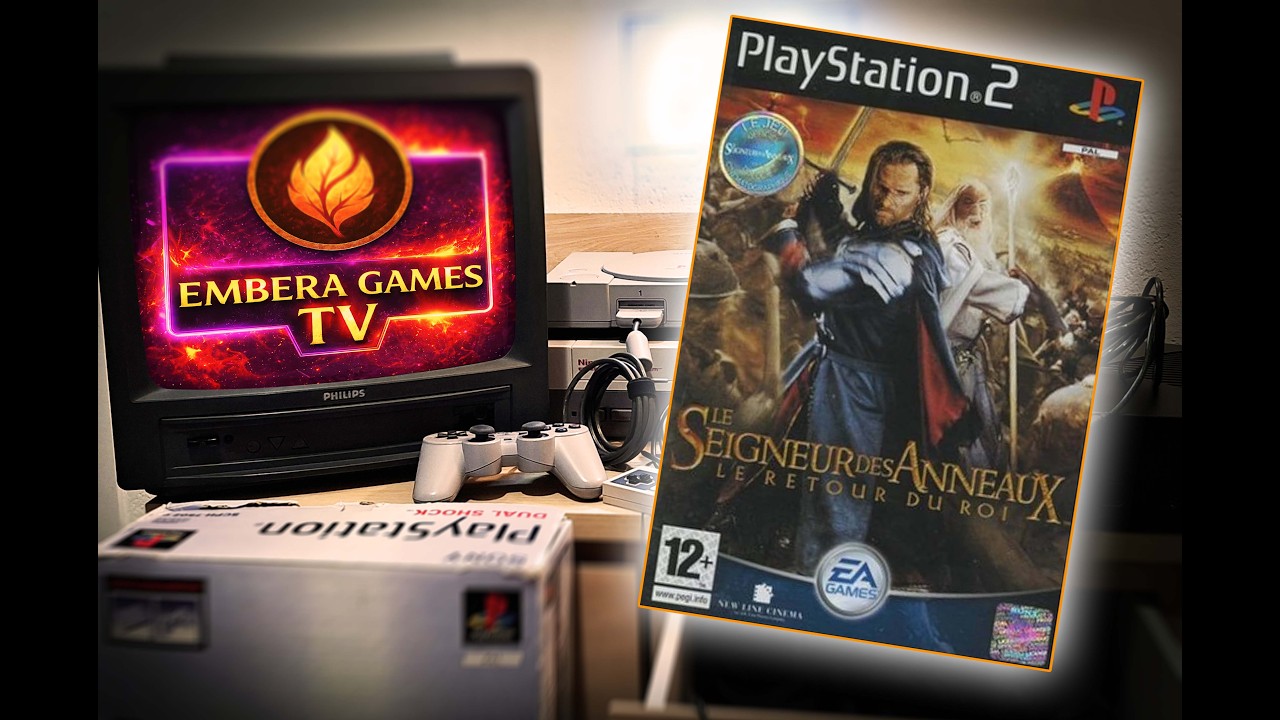 Le Seigneur des Anneaux Le Retour du Roi #EmberaGames #RetroGaming #PS2 #TwitchReplay