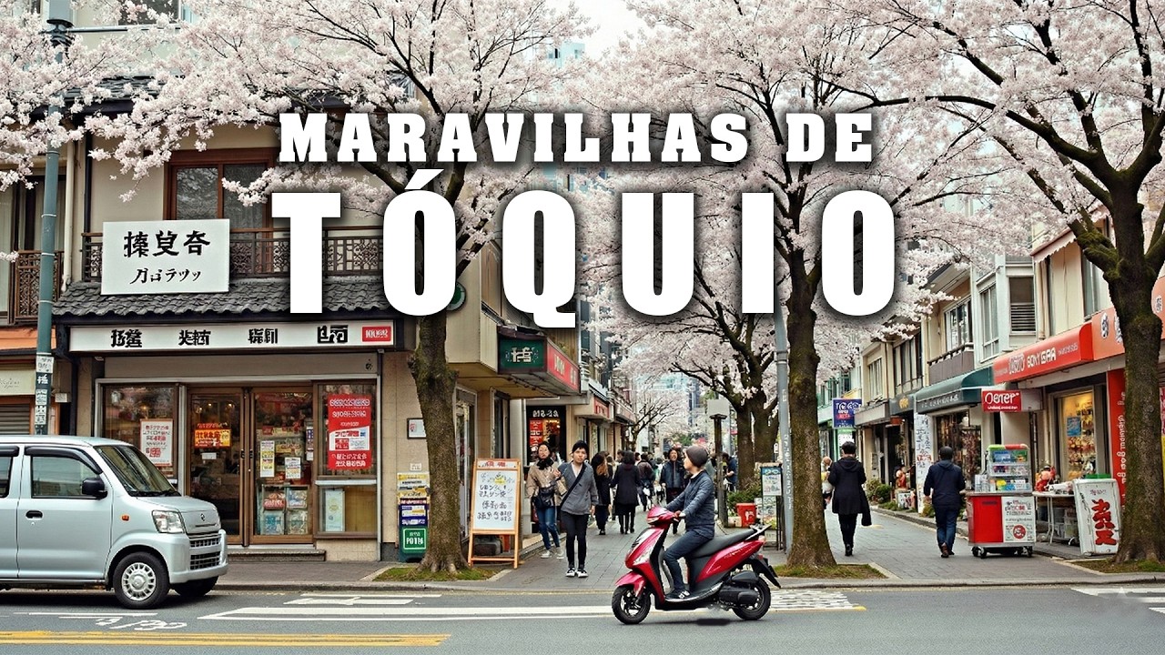Maravilhas de Tóquio | Uma Cidade que Parece Outro Planeta | Vídeo de Viagem 4K