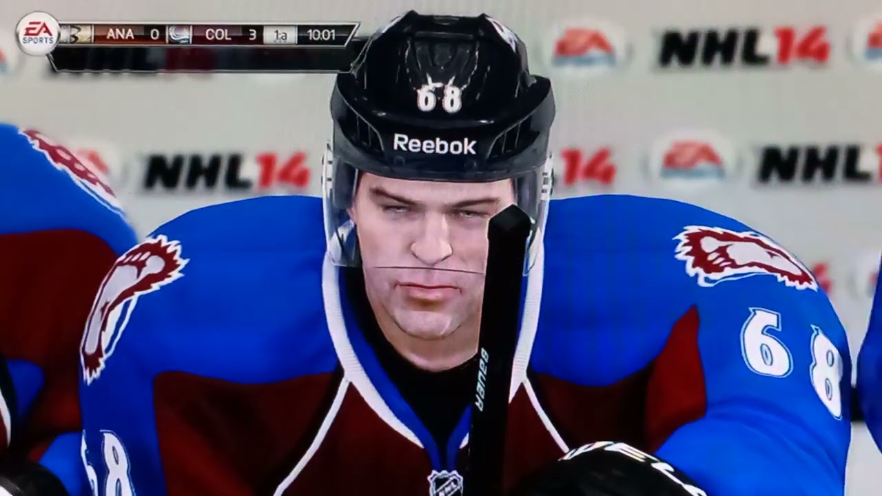 NU I NHL I NAT ÄR DET I MELLAN COLORADO OCH ANAHEIM 