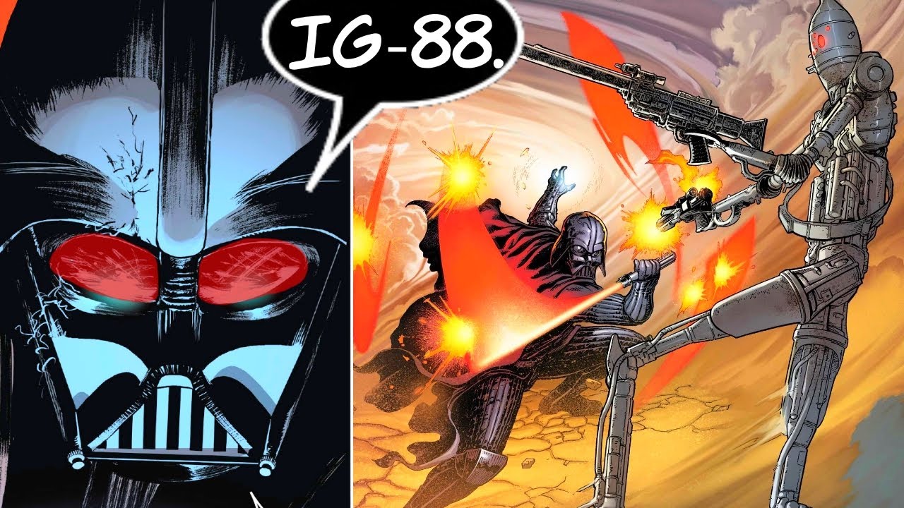 IG-88 IS BACK AND SHOOTS DARTH VADER(CANON) - Star Wars Comics Explained