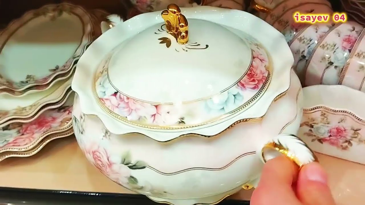 YENI qabqacaqlar çay yemek destleri bulud kasa nimce duz istiot qablari burada