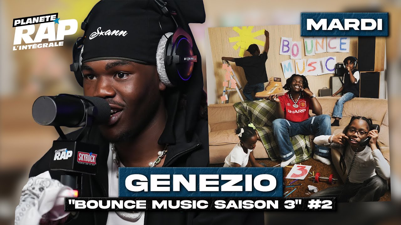 #PlanèteRap Genezio - Bounce Music Saison 3 avec MIG, JKSN, Tvslym, Saamou... & Fred Musa ! (2-5)