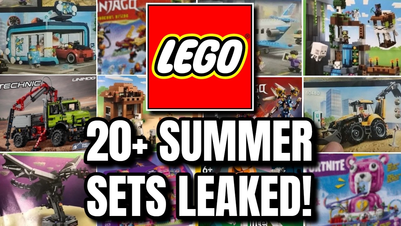 Утекло более 20 новых летних наборов LEGO 2026 года! (Отличные наборы!)