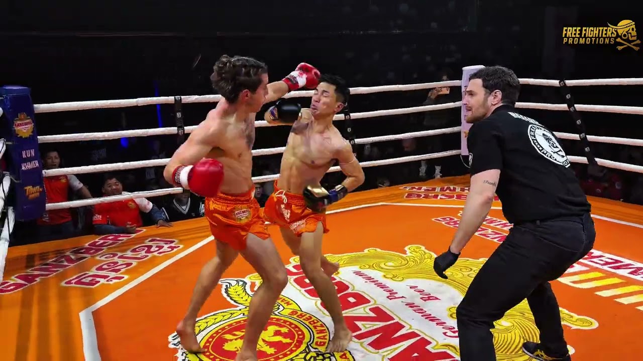 🇪🇸GONZALO TEBAR VS SEN RADETH🇰🇭 - FREE FIGHTERS PROMOTIONS