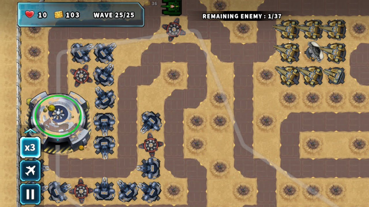 Tower Defense Rush Stage 133