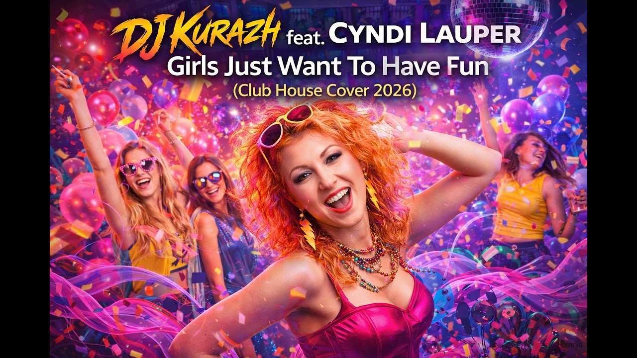 DJ Kurazh feat. Cyndi Lauper - Girls Just Want To Have Fun(Club House Cover 2026)