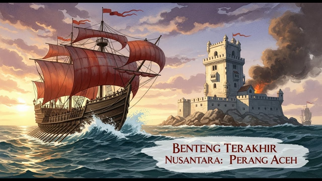 ACEH VS PORTUGIS – Perang Panjang di Selat Malaka