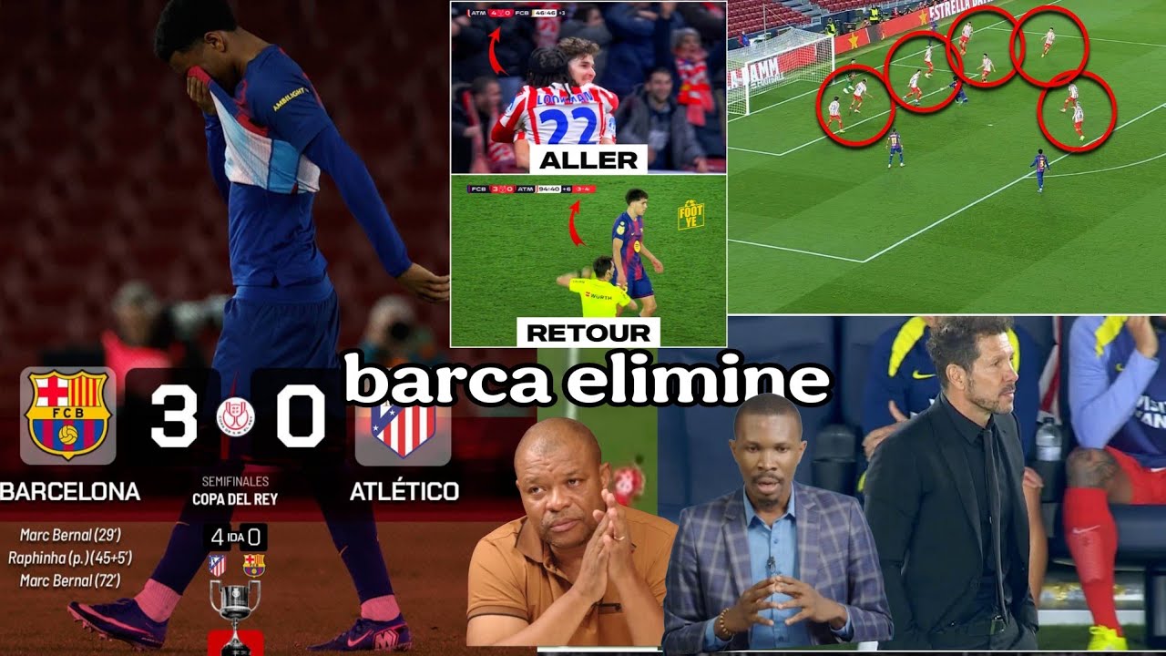 Rudy sou eliminasyon barcelone kont ATM barca rete sou 2 tablo Selon Rudy se flick ki elimine barca