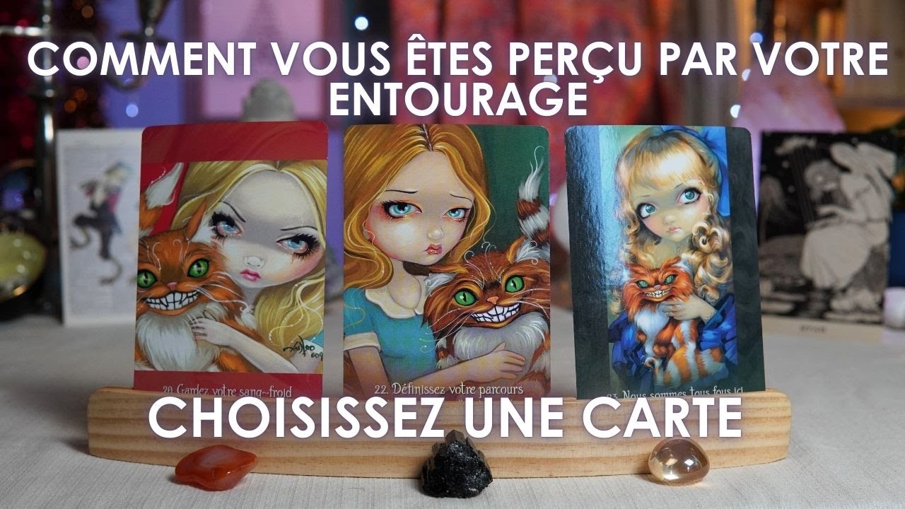 Comment ta famille, tes proches et amis / les gens te voient en ce moment ? Choisissez une carte