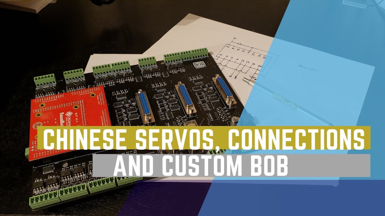 KRS Chinese Servos, Connections and Custom BOB