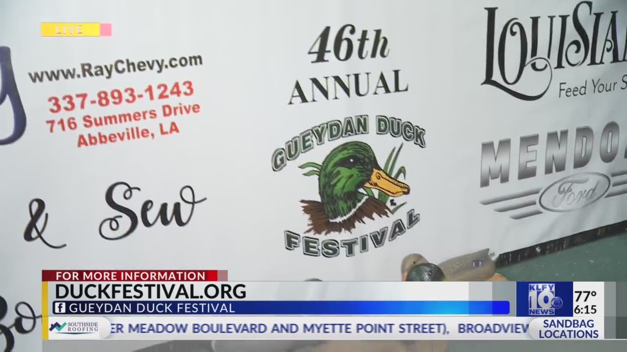 Gueydan Duck Festival 6 a.m.