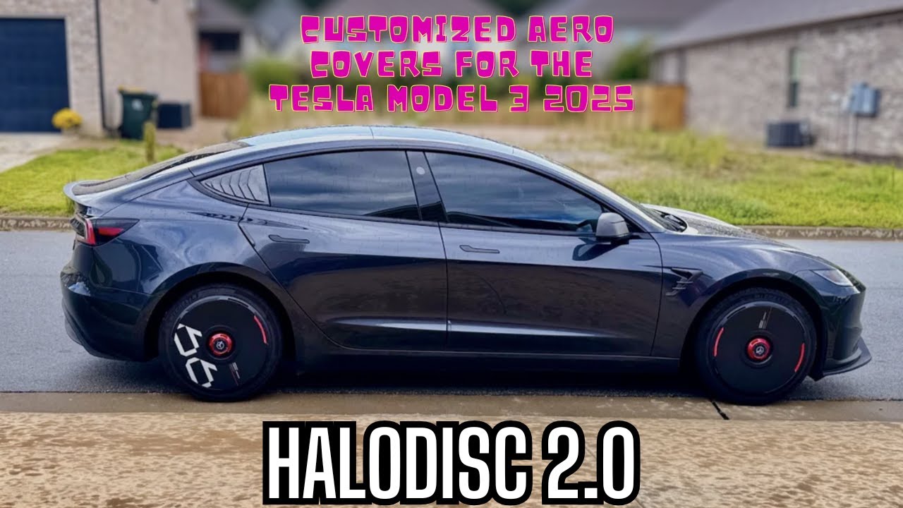 HALODISC 2 Custom Numbers Wheel Covers – Range Boost, Anti-Theft Lock & Personalized Engraving