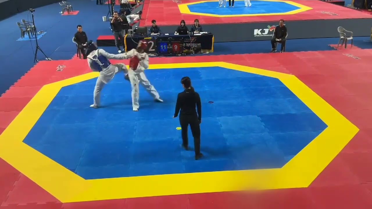 2025년중고연맹회장기태권도대회 헤비급 결승 서울체고 김도윤 VS 풍생고 임재민