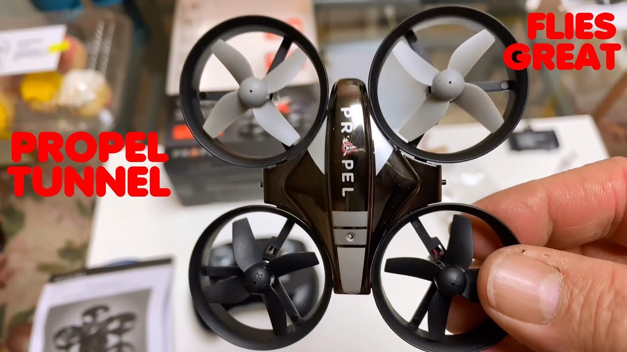 Propel Tunnel Mini Drone Review Flies Great