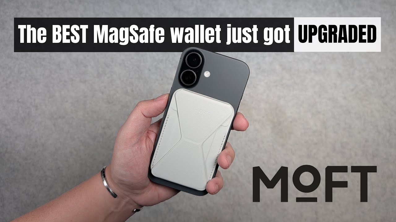 The BEST MagSafe wallet just got even better | MOFT Trackable Wallet Stand