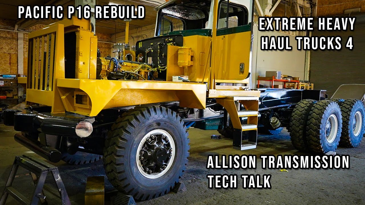 Extreme Heavy Haul Trucks 4 Pacific P16: обновление и технические обсуждения трансмиссии Allison