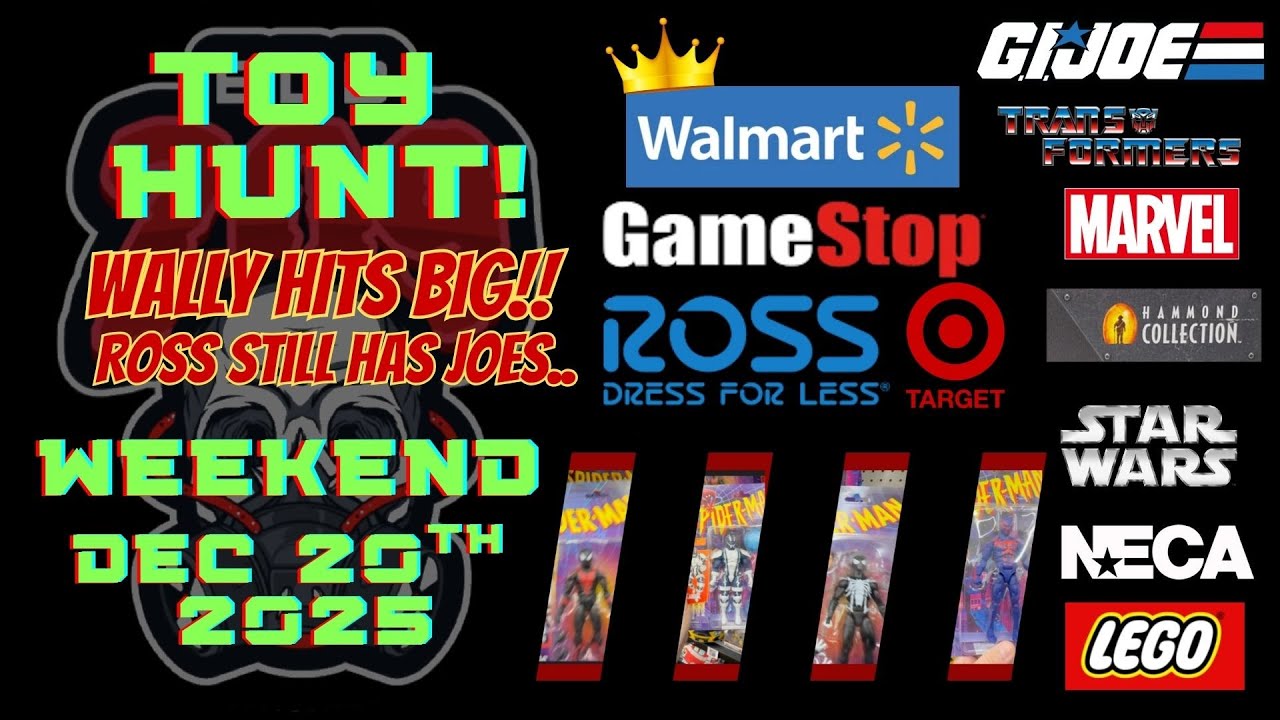 Поиск игрушек и новых фигурок! 20 декабря Уолли сорвал крупный куш! В Ross Con по-прежнему есть Джо!