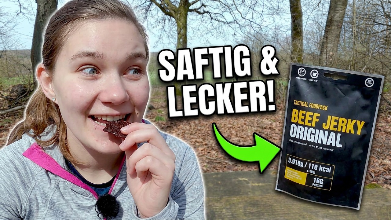 Wie schmeckt Beef Jerky Original von Tactical Foodpack?