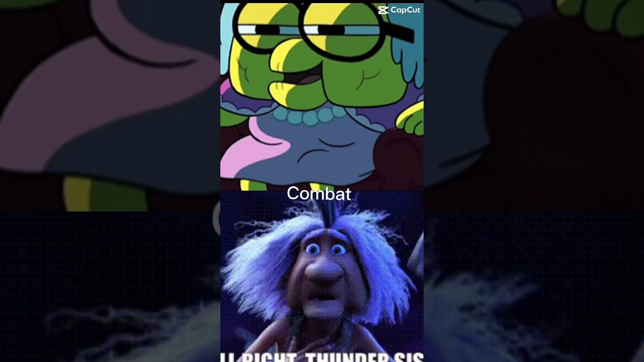 Alice Green vs Gran stonewell #BigCityGreens#thecroods￼