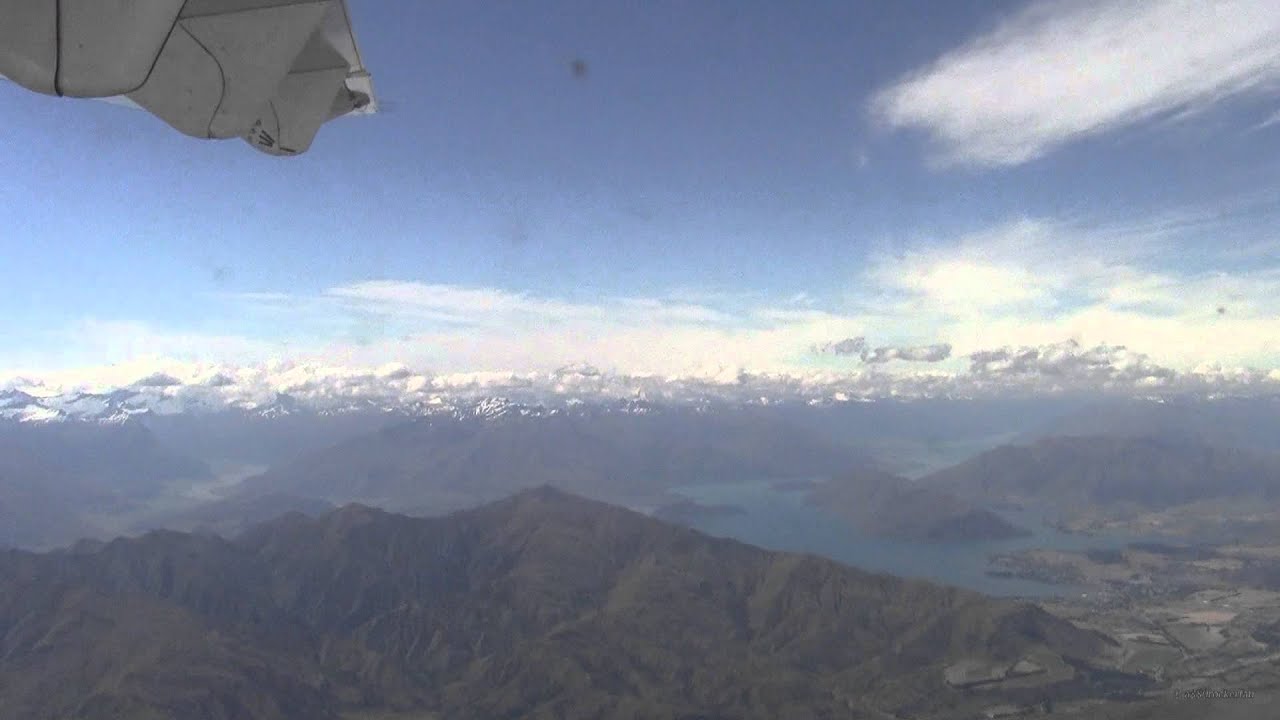 Scenic Flight - Wellington to Queenstown