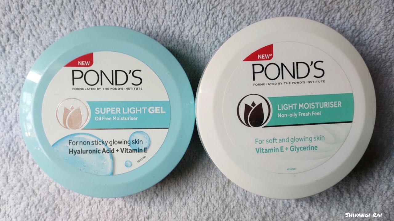 Ponds Super Light Gel Vs Ponds Light Moisturizer #Shorts