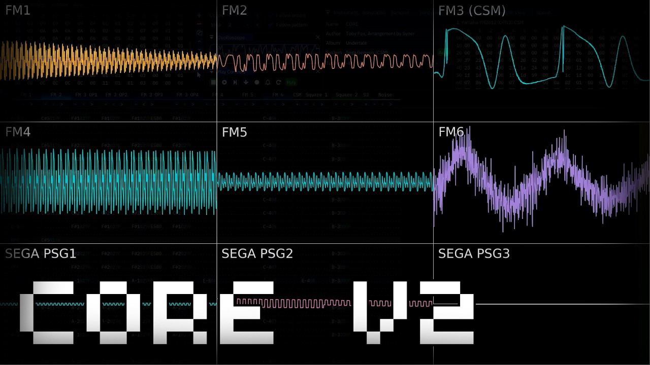 Undertale - CORE (Sega Genesis/Mega Drive Arrangement + CSM)