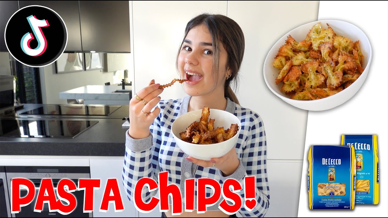 Making TikTok Pasta Chips | Grace's Room