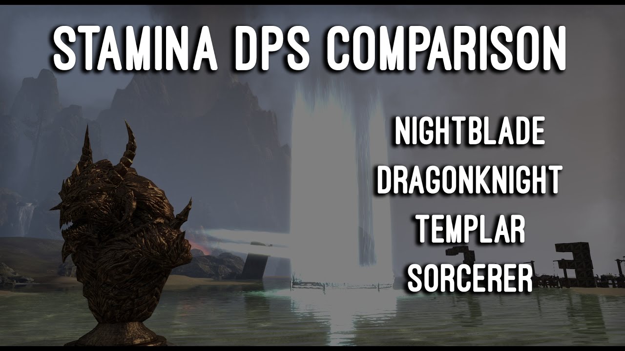 Stamina DPS Comparison on Target Skeleton - Homestead PTS