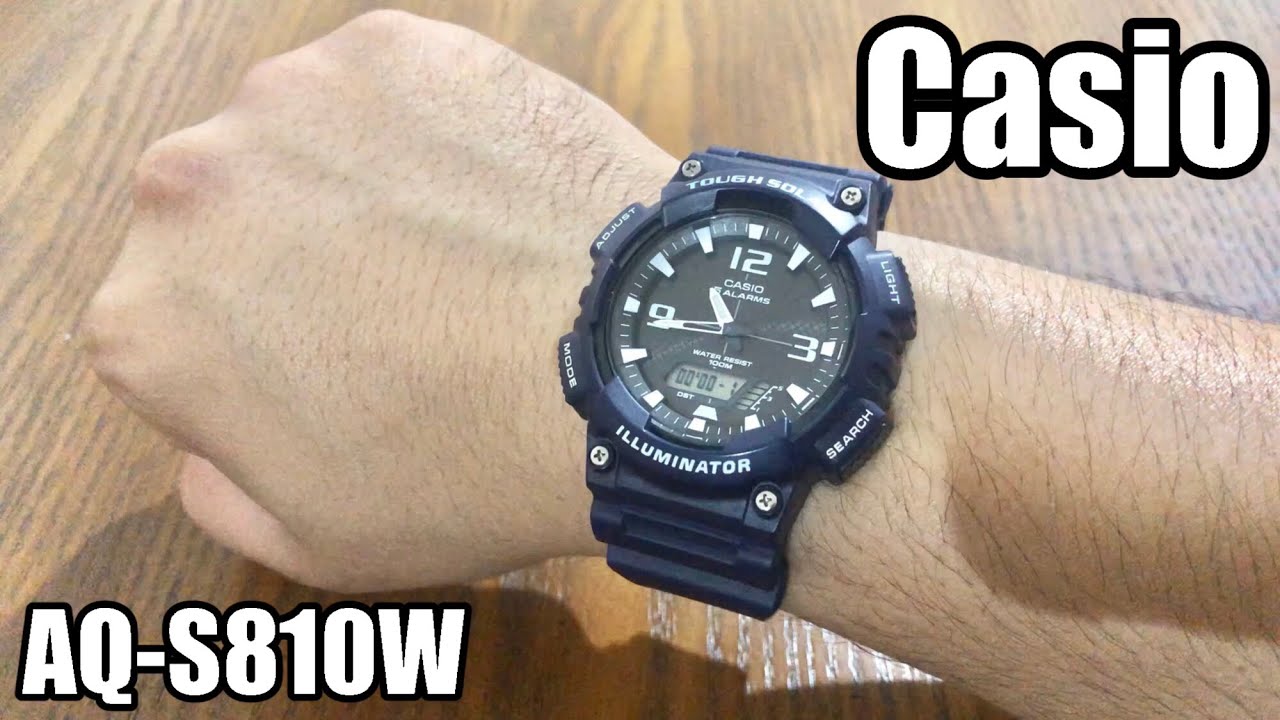 Reseña Casio AQ-S810W